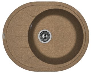 Кухонная мойка Florentina Родос 620 коричневый